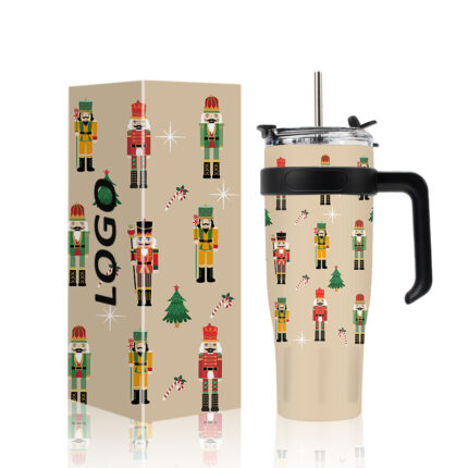 40oz Stainless Steel Double Wall Vacuum Tumbler-Eco-Friendly Country Style Customizable Color/Logo Business Gifts Laser - 10 color