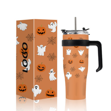 40oz Stainless Steel Double Wall Vacuum Tumbler-Eco-Friendly Country Style Customizable Color/Logo Business Gifts Laser - 11 color