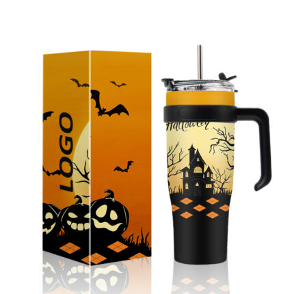 40oz Stainless Steel Double Wall Vacuum Tumbler-Eco-Friendly Country Style Customizable Color/Logo Business Gifts Laser - 13 color