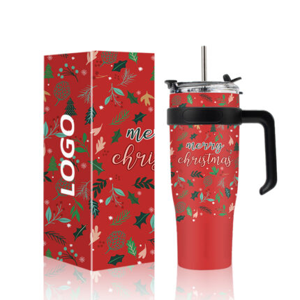 40oz Stainless Steel Double Wall Vacuum Tumbler-Eco-Friendly Country Style Customizable Color/Logo Business Gifts Laser - 5 color