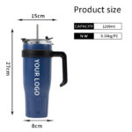 40oz Stainless Steel Double Wall Vacuum Tumbler-Eco-Friendly Country Style Customizable Color/Logo Business Gifts Laser product image 5