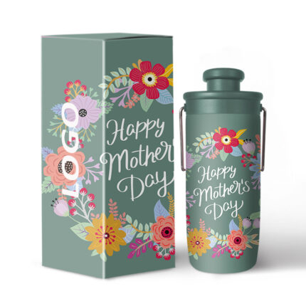 Custom Vacuum Insulated Stainless Steel Water Bottle Handle Lid 20oz Eco-Friendly Portable Drinkware 12-24hr Thermal Performance - 11 color