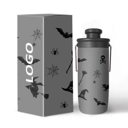 Custom Vacuum Insulated Stainless Steel Water Bottle Handle Lid 20oz Eco-Friendly Portable Drinkware 12-24hr Thermal Performance - 18 color