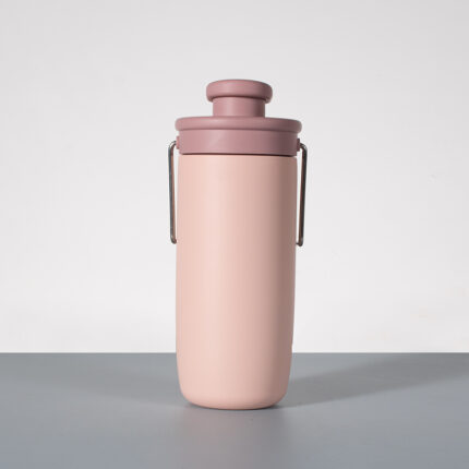 Custom Vacuum Insulated Stainless Steel Water Bottle Handle Lid 20oz Eco-Friendly Portable Drinkware 12-24hr Thermal Performance - 2 color