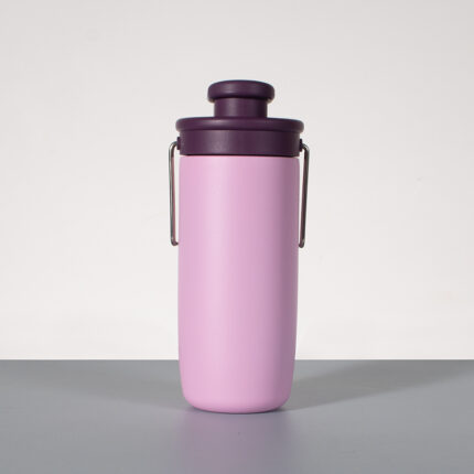 Custom Vacuum Insulated Stainless Steel Water Bottle Handle Lid 20oz Eco-Friendly Portable Drinkware 12-24hr Thermal Performance - 4 color
