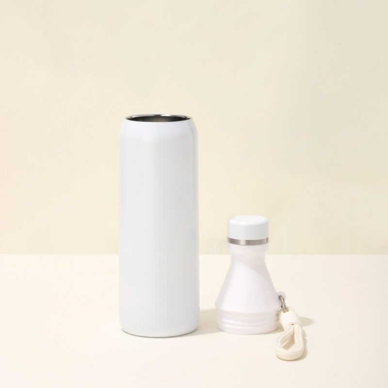 20oz American-Style Stainless Steel Insulated Bottle Portable Outdoor Sports Water Cup with Small-Mouth for Parties product image 2