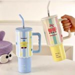 Lelyi INS Cartoon Cute Girl Heart Stainless Steel Bottle High-value Creative Fresh Portable Thermos Cup product image 3