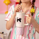Lelyi INS Cartoon Cute Girl Heart Stainless Steel Bottle High-value Creative Fresh Portable Thermos Cup product image 4