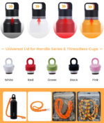 Portable Threadless BPA Free Leak-Proof 1000ml Double Wall 316 Stainless Steel Vacuum Thermos 12-24hrs Thermal Insulation for product image 4