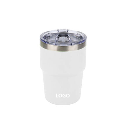 Custom logo 16oz 12oz 8oz 6oz 4oz Double Wall Stainless Steel Travel Mug Stackable Coffee Cups Vacuum Insulation - 8oz color