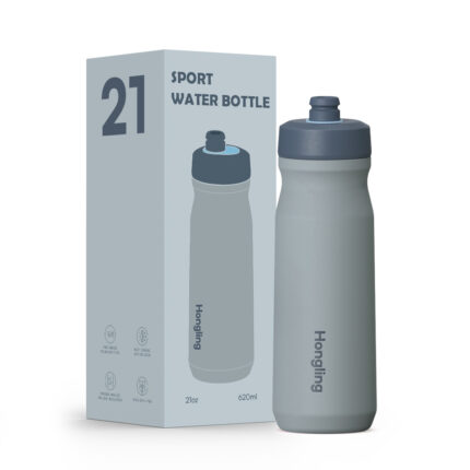 Hong Ling Cycling Running Sports Bottle Insulated Stainless Steel Water Bottle for Electrolyte Drinks Custom Logo - D color