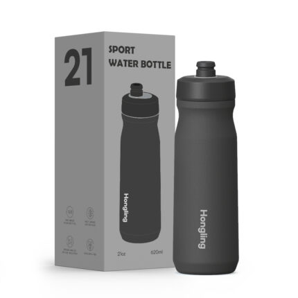 Hong Ling Cycling Running Sports Bottle Insulated Stainless Steel Water Bottle for Electrolyte Drinks Custom Logo - G color
