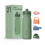 Hong Ling Cycling Running Sports Bottle Insulated Stainless Steel Water Bottle for Electrolyte Drinks Custom Logo product image 1