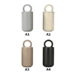 Custom Logo New Vacuum Insulated Portable Stainless Steel Household Indoor Office Ring-shaped Coffee Cup Travel Mug product image 4