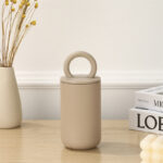 Custom Logo New Vacuum Insulated Portable Stainless Steel Household Indoor Office Ring-shaped Coffee Cup Travel Mug product image 5