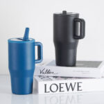 Mini Cute Kids Travel Tumbler 20oz Milk Tumbler Mug Double Wall Stainless Steel Insulated Tumbler with 100% Leak Proof Lid product image 3