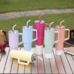 2026 Hot Sale 40oz Double-layer Vacuum Insulated Stainless Steel Thermos Cup Leak-proof Portable Straw Modern Minimalist Car product image 1