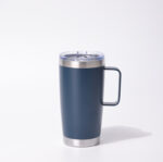20oz Stainless Steel Vacuum Insulated Thermos with Customizable Design Modern Style Coffee & Ice Bucket Portable Car Gift Cup product image 4