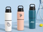 Cross-border Portable 304 Stainless Steel Modern Minimalist Anti-fall Thermos Cup Double-layer Vacuum Double-section Outdoor product image 5
