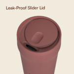 Eco-friend 12-24oz Double Wall Stainless Steel Insulated Tumbler for Office Insulated Coffee Cup with Slide-lock Leakproof Lid product image 2
