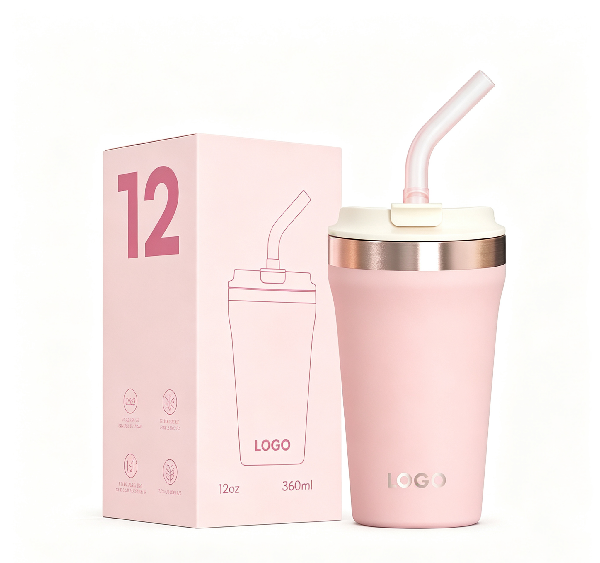 Modern Eco-Friendly Vacuum Insulated Tumbler with Stainless Steel and 2-in-1 Lid & Straw for Travel Camping Office School product image 1 Modern Eco-Friendly Vacuum Insulated Tumbler with Stainless Steel and 2-in-1 Lid & Straw for Travel Camping Office School product image 1