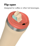 Modern Eco-Friendly Vacuum Insulated Tumbler with Stainless Steel and 2-in-1 Lid & Straw for Travel Camping Office School product image 4