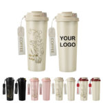 2026 380ml 510ml Eco-friendly Double Walled Stainless Steel Travel Coffee Mug Vacuum Insulated Reusable Coffee Mug product image 1