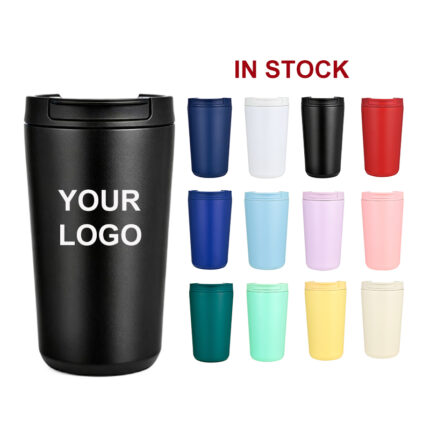 2026 380ml 510ml Eco-friendly Double Walled Stainless Steel Travel Coffee Mug Vacuum Insulated Reusable Coffee Mug product image 1