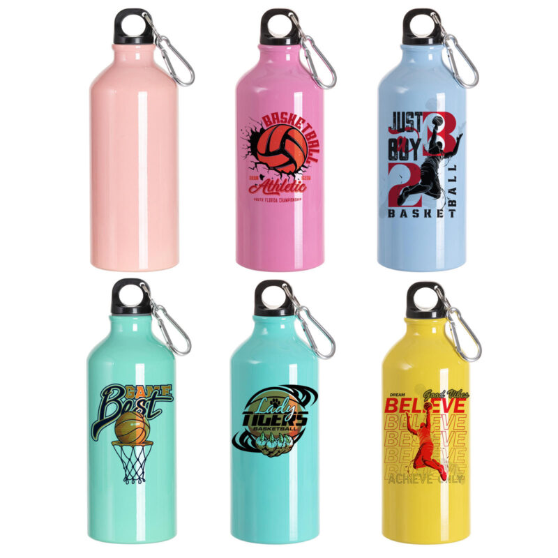 PYD Life Wholesale Colorful School Tumbler Water Bottle Sublimation Metal Aluminum Sports