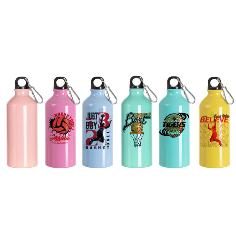 PYD Life Wholesale Colorful School Tumbler Water Bottle Sublimation Metal Aluminum Sports