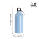 PYD Life Wholesale Colorful School Tumbler Water Bottle Sublimation Metal Aluminum Sports