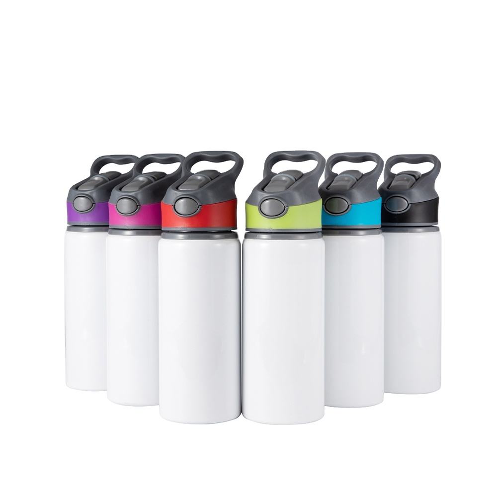 19_1 PYD Life High Quality 22oz 650ml White Sports Sublimation Aluminum Outdoor Kids Water Bott