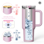 Factory Custom Promotional Travel Camping Car Coffee 20oz 30oz 40oz Double Wall Stainless