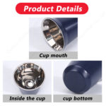 2026 380ml 510ml Eco-friendly Double Walled Stainless Steel Travel Coffee Mug Vacuum Insulated Reusable Coffee Mug - Product Image 4