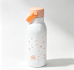 20oz 650ml Sublimation Blank Aluminum Water Bottle with Carry Handle Lid Custom Logo Schoo