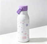 20oz 650ml Sublimation Blank Aluminum Water Bottle with Carry Handle Lid Custom Logo Schoo