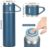 High Quality Stainless Steel Vacuum Cup Flask Water Bottle Gift Sets Custom Portable Insul