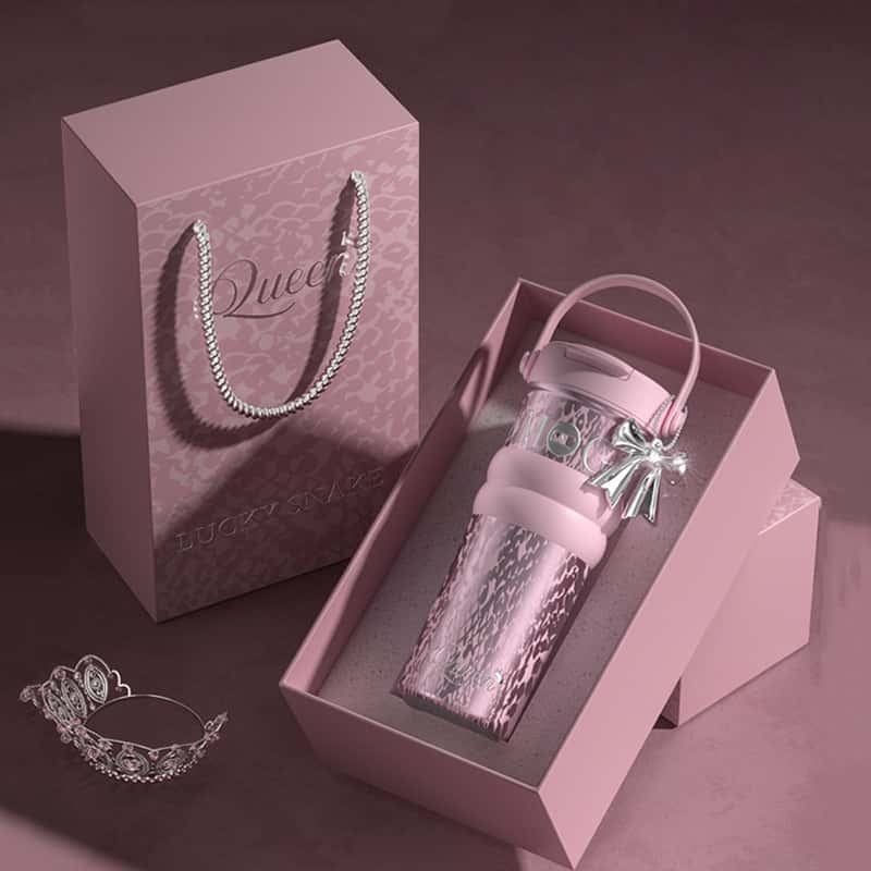 800ml Modern Fashionable Gift Cup Girls 316 Stainless Steel Vacuum Insulated Flask Camping