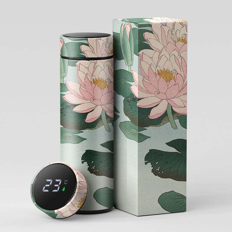 500ml Digital Intelligent Vacuum Thermos Flask Double Wall Stainless Steel Insulated Smart Bottle with Led Temperature Indicator - Product Image 1