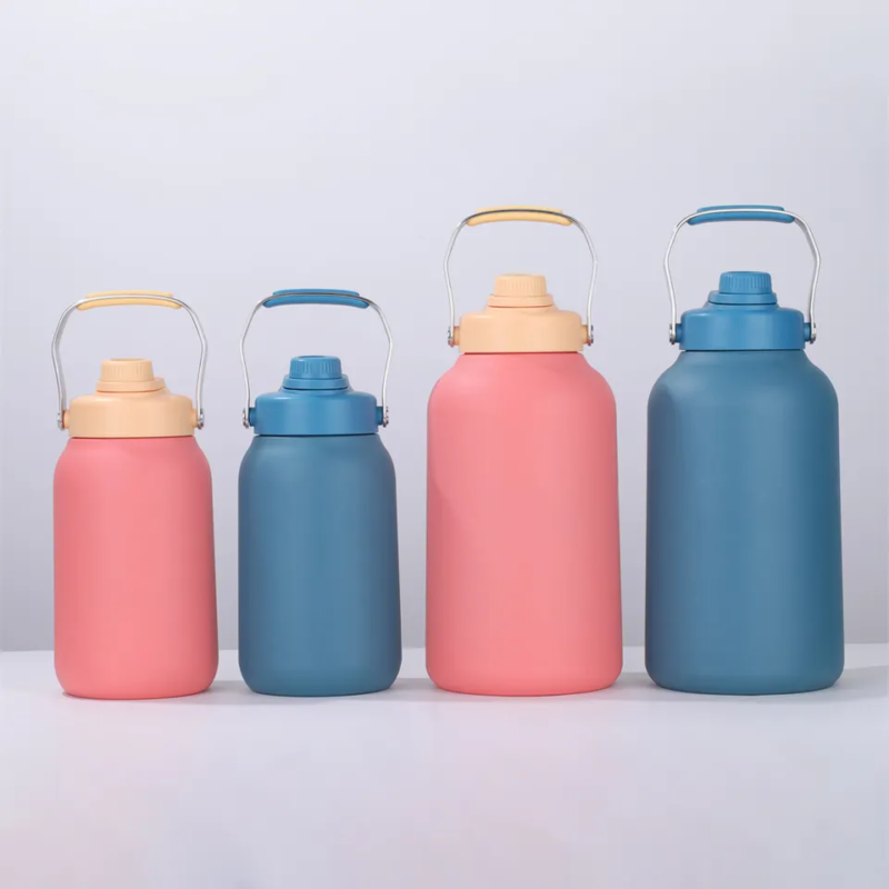 64-128oz Large Capacity 304 Stainless Steel Single Layer Water Bottle Outdoor Sports Insulated Water Bottles - Product Image 2