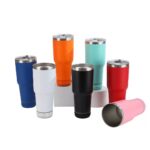 30oz 304 Stainless Steel Double Wall Insulated Wireless Speakers Travel Coffee Mug-Peiway