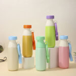 Colorful Custom 316 Stainless Steel Insulated Thermos Flask Cup Portable Double Wall Vacuum Sports Water Bottle with Straw - Product Image 2