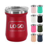 Custom Logo 5oz Stainless Steel Yerba Mate Cup SS304 Double Wall Mini Coffee Mugs Powder Coated Shot Glass for Laser Engraving - Product Image 1
