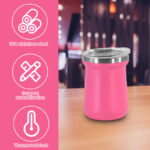 Custom Logo 5oz Stainless Steel Yerba Mate Cup SS304 Double Wall Mini Coffee Mugs Powder Coated Shot Glass for Laser Engraving - Product Image 4