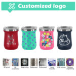 Custom Logo 5oz Stainless Steel Yerba Mate Cup SS304 Double Wall Mini Coffee Mugs Powder Coated Shot Glass for Laser Engraving - Product Image 5