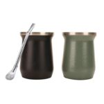 Customized Color Double Wall 304 Stainless Steel 160/260ml Vacuum Insulated Eco-Friendly Portable Coffee Mug 12-24 Hours Thermal - Product Image 3