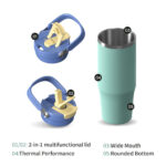 Dishwasher Safe 18/8 Stainless Steel Vacuum Thermal Insulated Kids Water Bottle Drinking Cups Travel Mugs for Boys Girls - Product Image 5