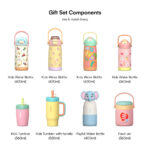 Hong Ling Insulated Kids Bottle with 2-in-1 Lid Straw & Sip Anti-Condensation Durable Stainless Steel for Outdoor School - Image 3