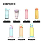 Hong Ling Custom Logo Insulated Tumbler Customized Logo Kids Gift Set Stainless Steel Water Bottles Handle Cup and Shaker Cup - Image 3