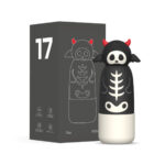 Hong Ling Cute and Durable Water Bottle 17oz 18/8 Stainless Steel Insulated with Silicone Boot and Leak Proof Lid for Everyday - Product Image 1